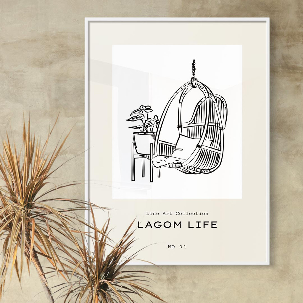 Lagom Life, Line Art Collection No. 01