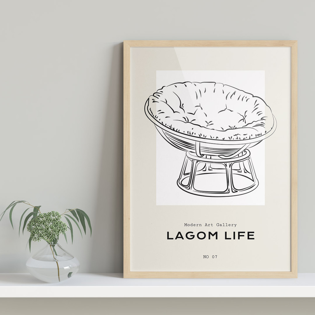 Lagom Life, Modern Art Gallery No. 07
