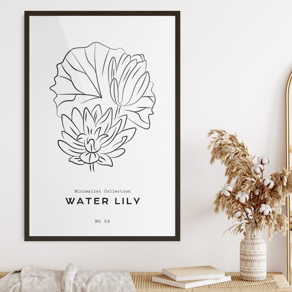 Water Lily, Minimalist Collection No. 08