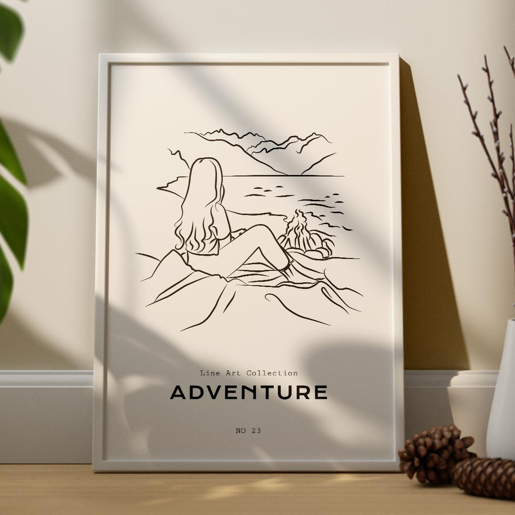Adventure, Line Art Collection No. 23