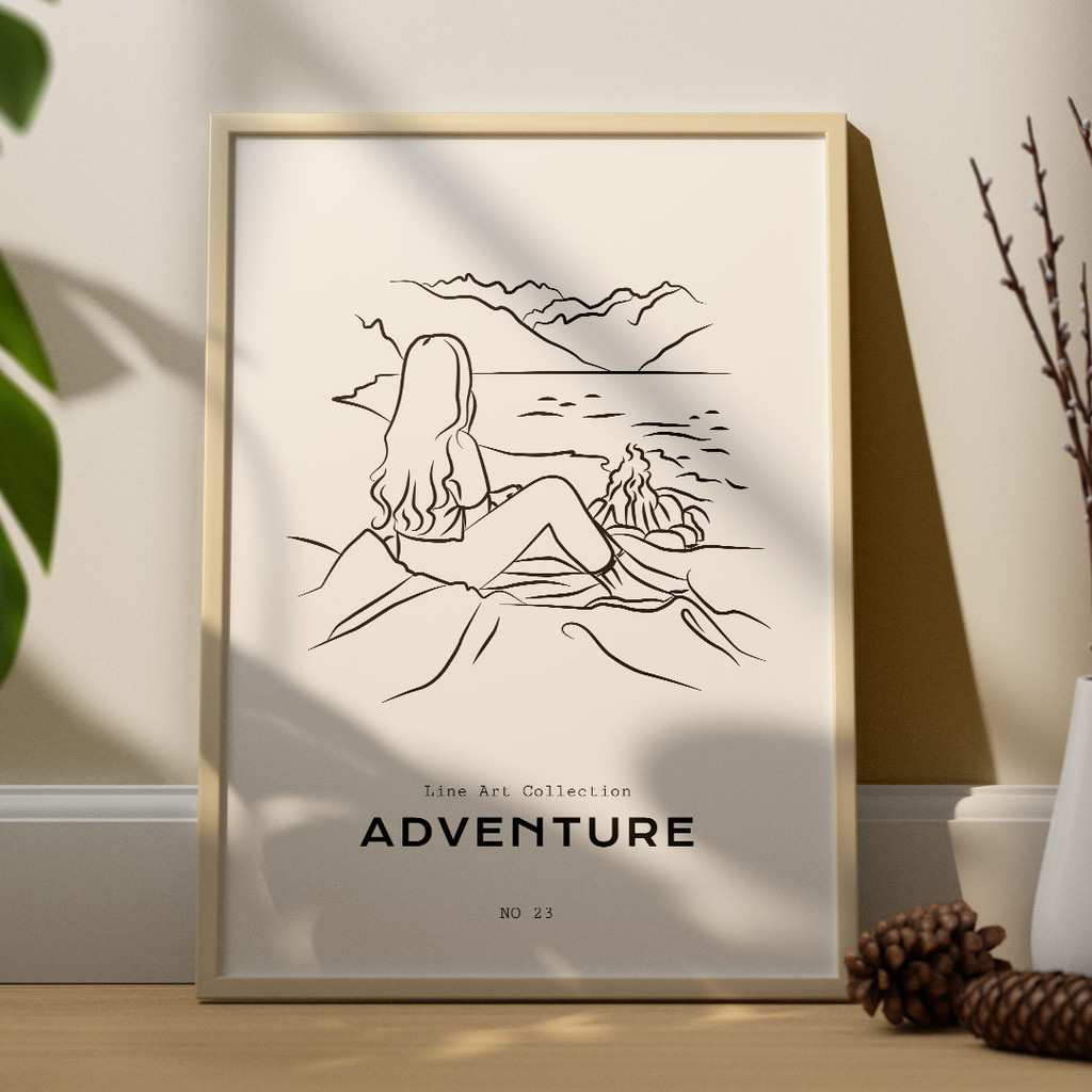 Adventure, Line Art Collection No. 23