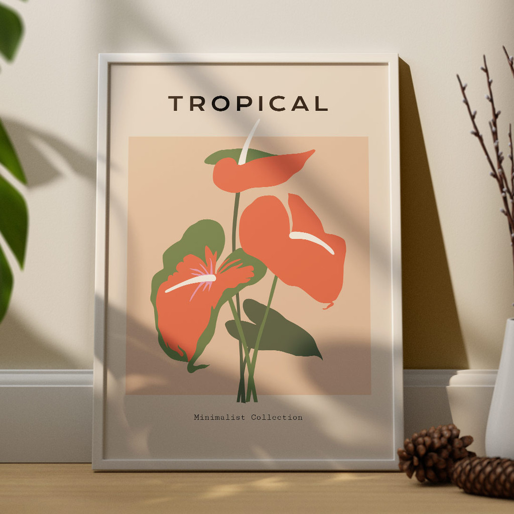 Tropical, Minimalist Collection No. 13