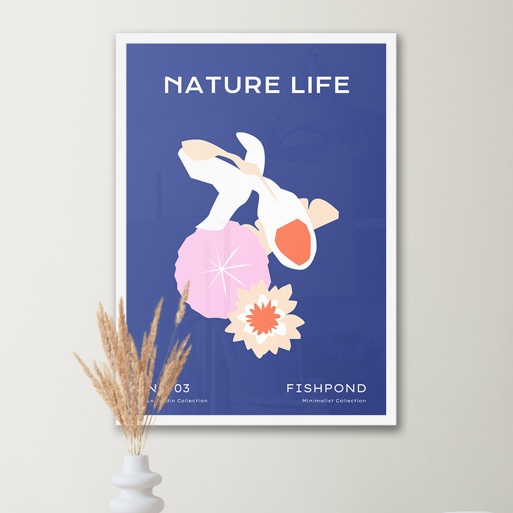 Nature Life, Minimalist Fishpond