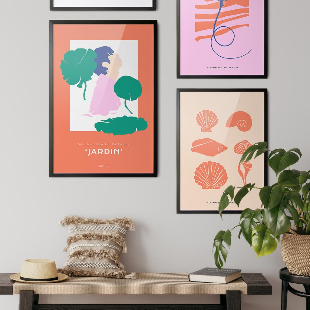 Jardin, Botanical Line Art, No. 09