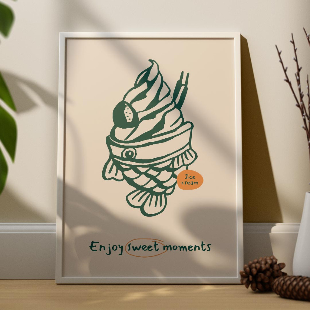 Ice cream, Enjoy sweet moments