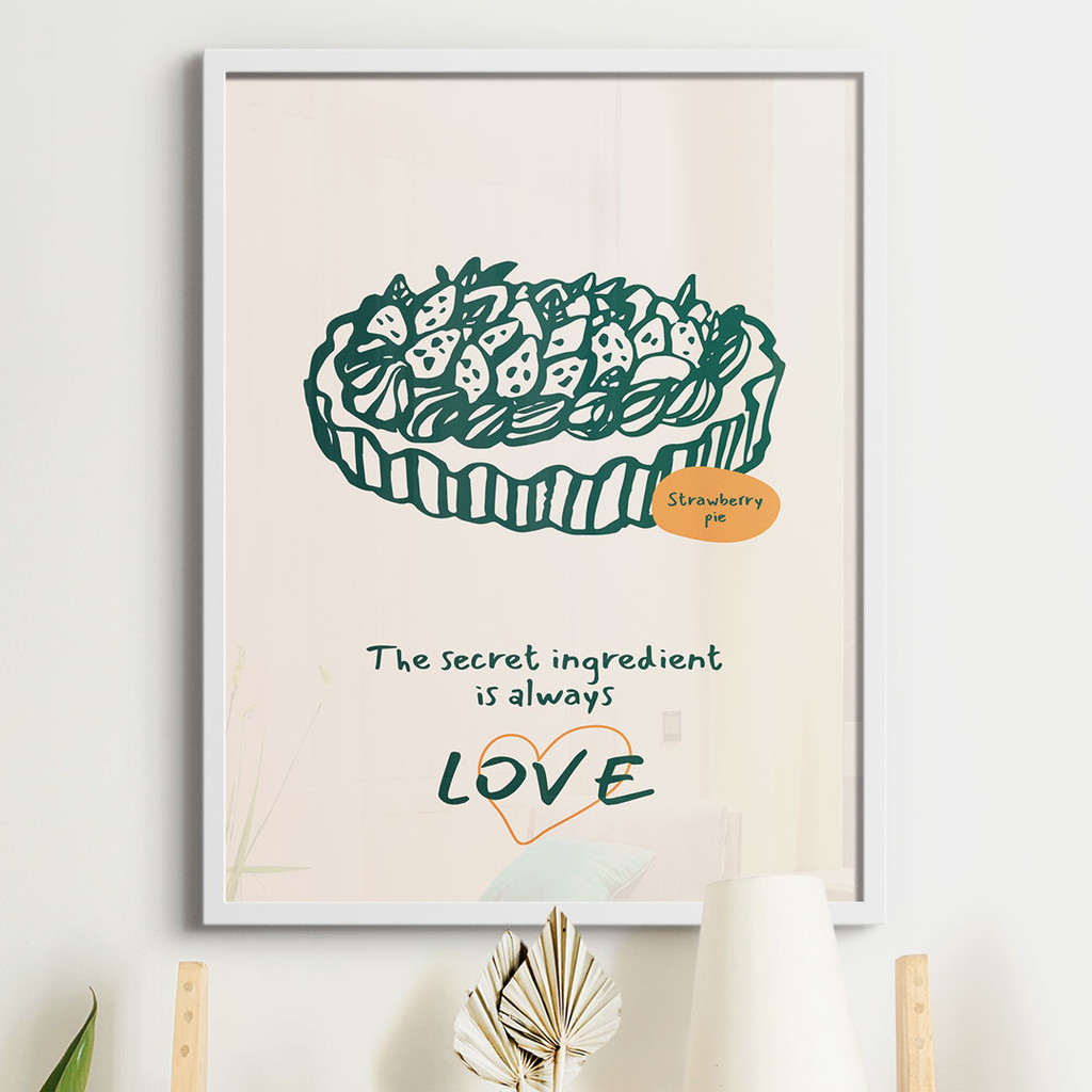 Strawberry pie, The secret ingredient is always LOVE