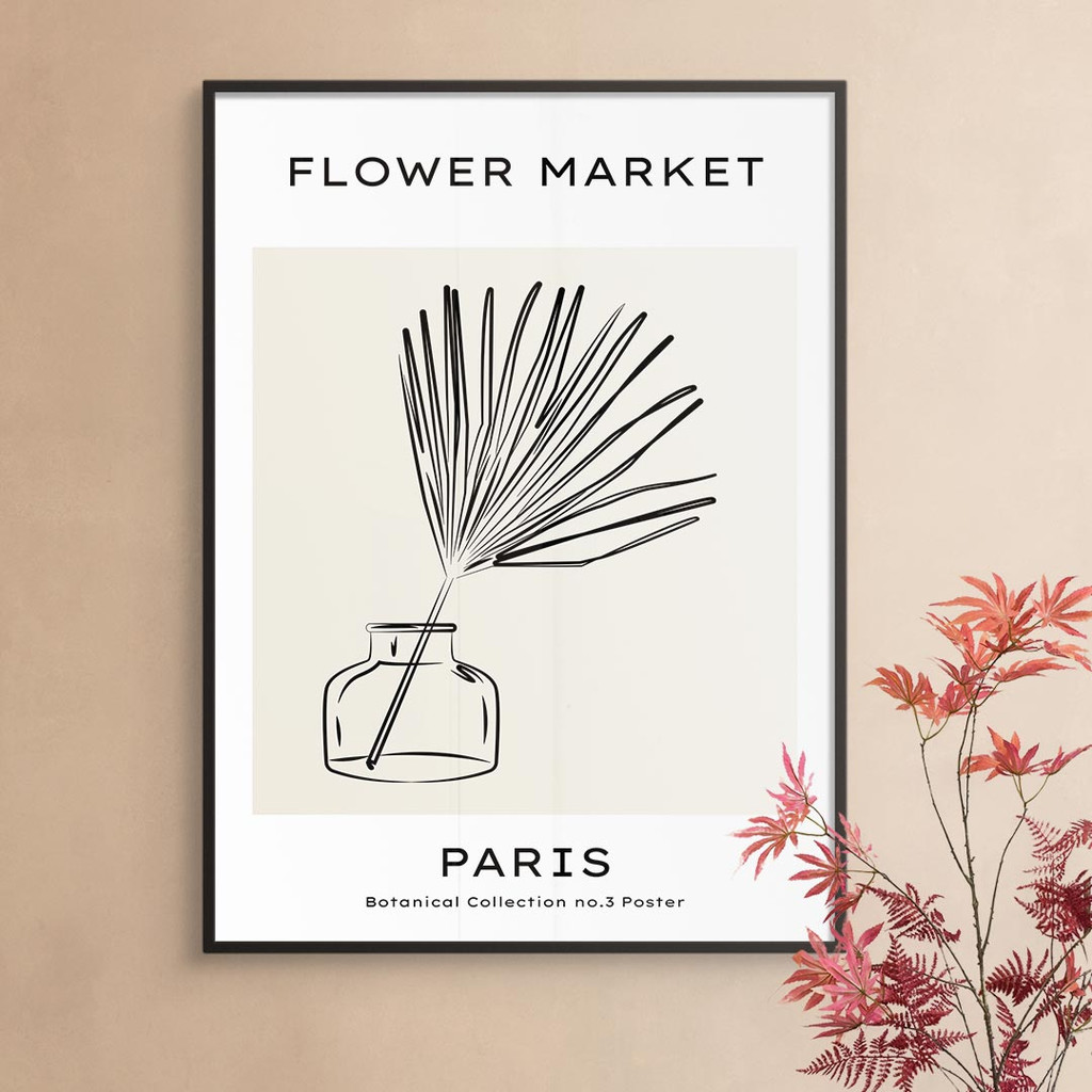 Flower Market, Botanical Collection, Paris No. 03