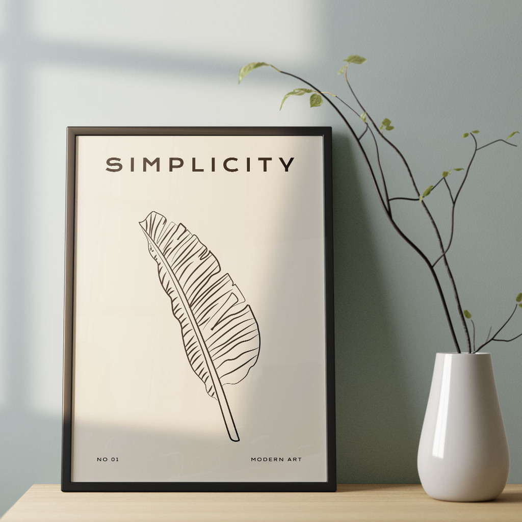 Simplicity, Modern Art Collection No. 01