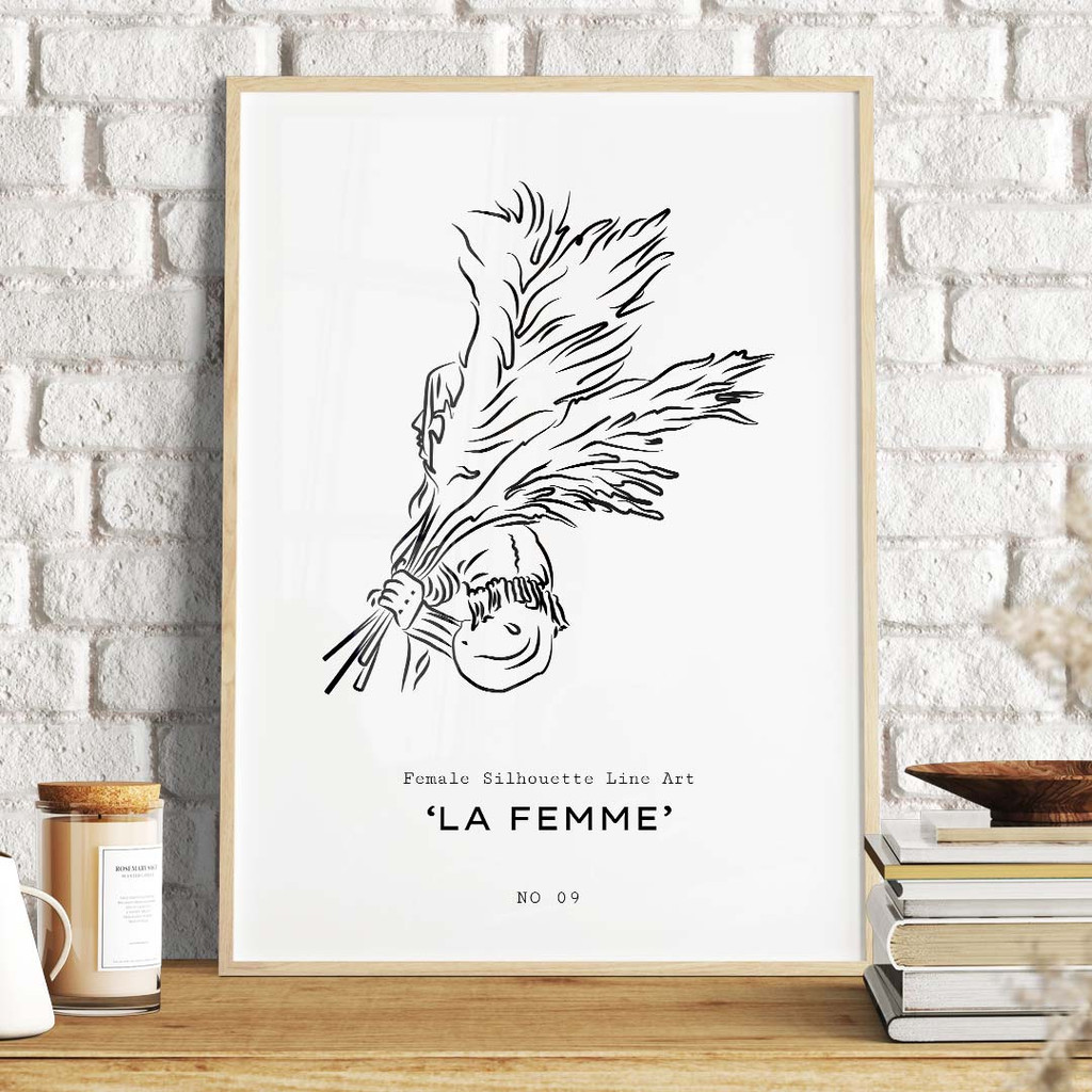 La Femme, Line Art Collection No. 09