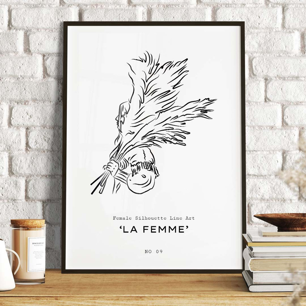 La Femme, Line Art Collection No. 09