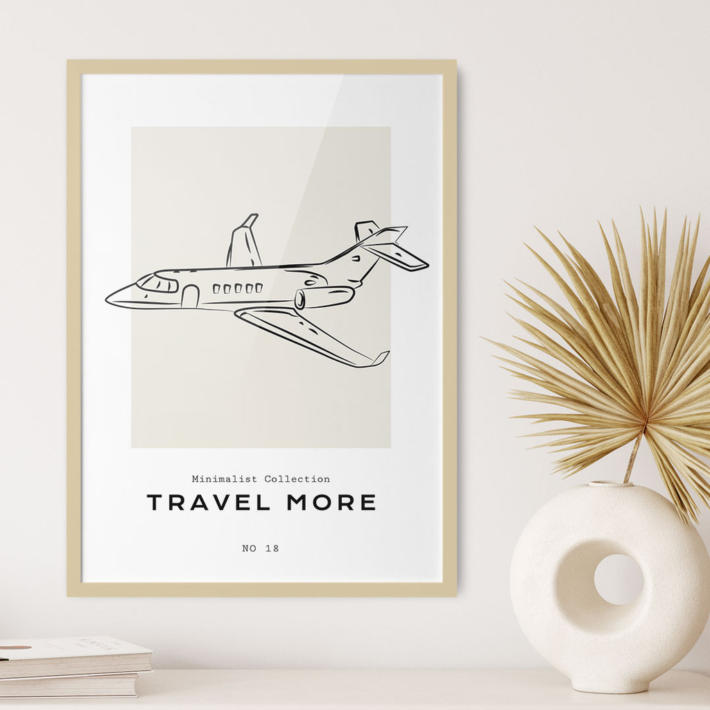 Travel More, Minimalist Collection No. 18
