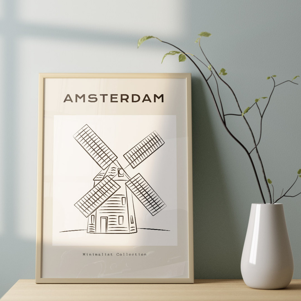 Amsterdam, Minimalist Collection, Old Mill