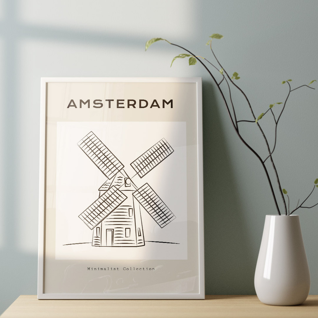 Amsterdam, Minimalist Collection, Old Mill