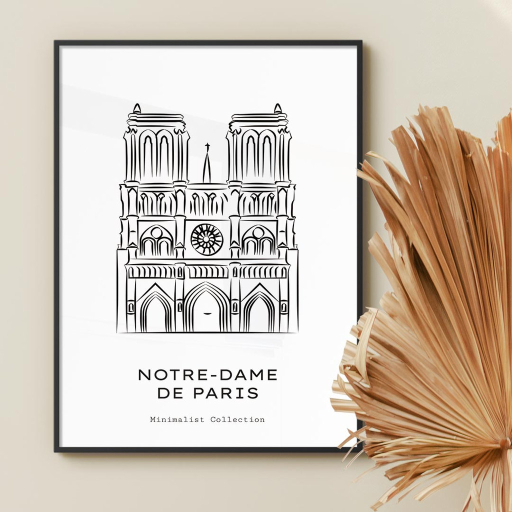 Notre Dame De Paris, Minimalist Collection