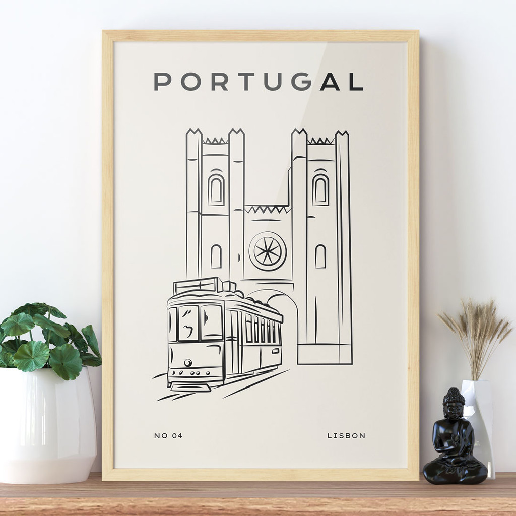 Line Art, Portugal, Lisbon No. 04