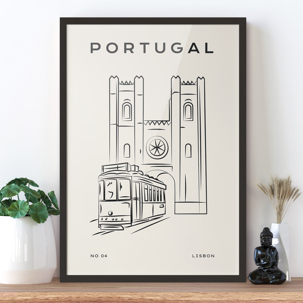 Line Art, Portugal, Lisbon No. 04