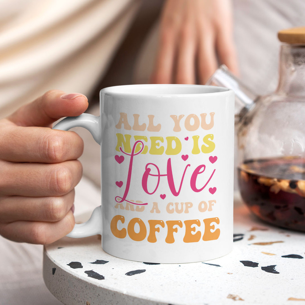 Κούπα All you Need is Love (and coffee)