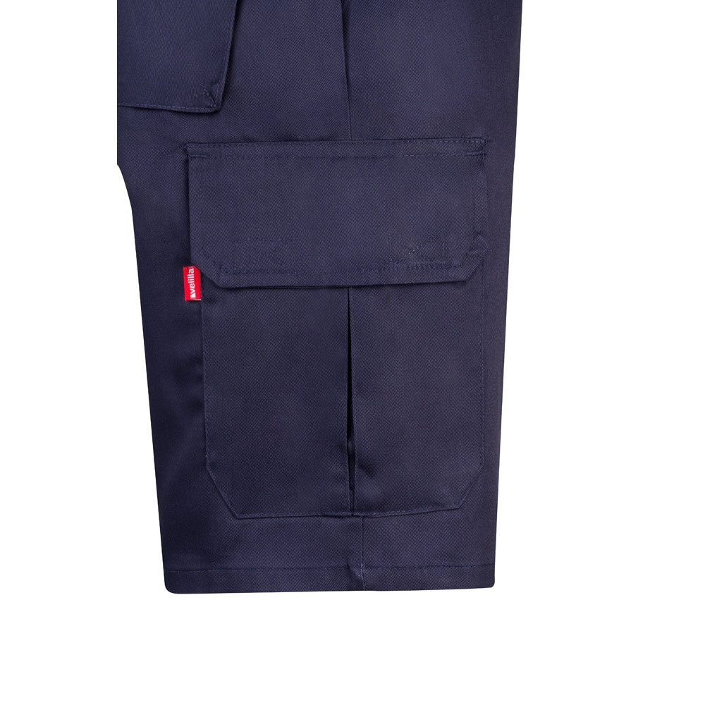 VL CHIONE. Βερμούδα από twill με πολλαπλές τσέπες (200g/m²), από βαμβάκι (35%) και πολυεστέρα (65%)