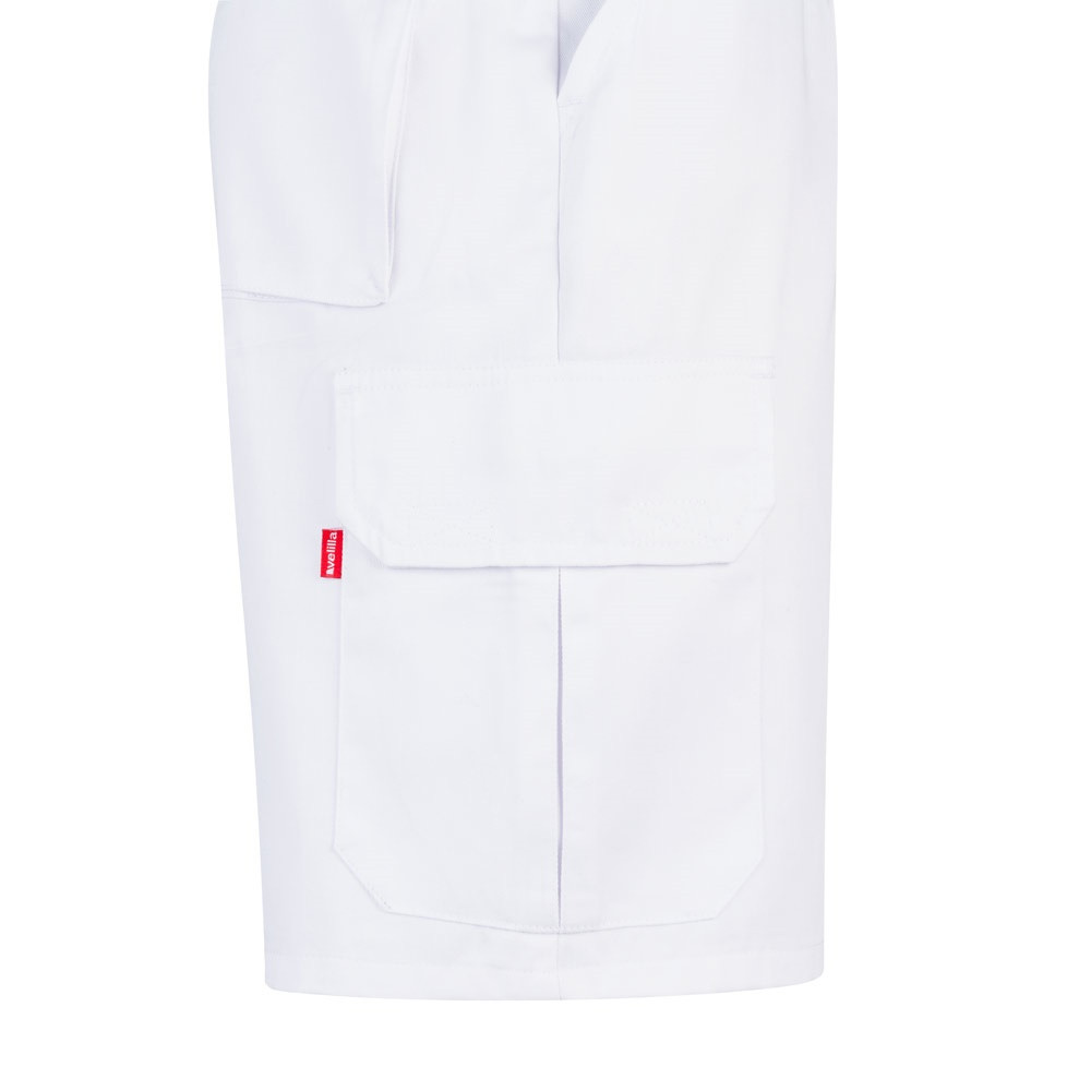 VL CHIONE. Βερμούδα από twill με πολλαπλές τσέπες (200g/m²), από βαμβάκι (35%) και πολυεστέρα (65%)