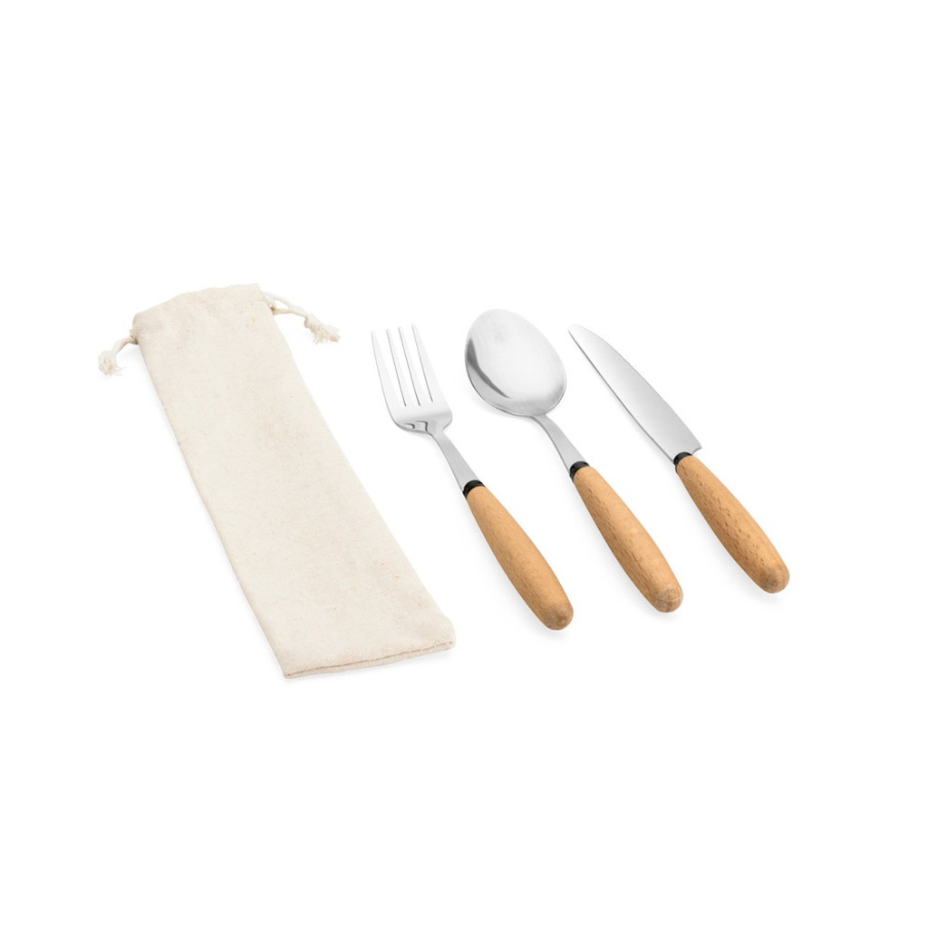 BOULUD. Σετ 3 τεμαχίων από ξύλο ακακίας