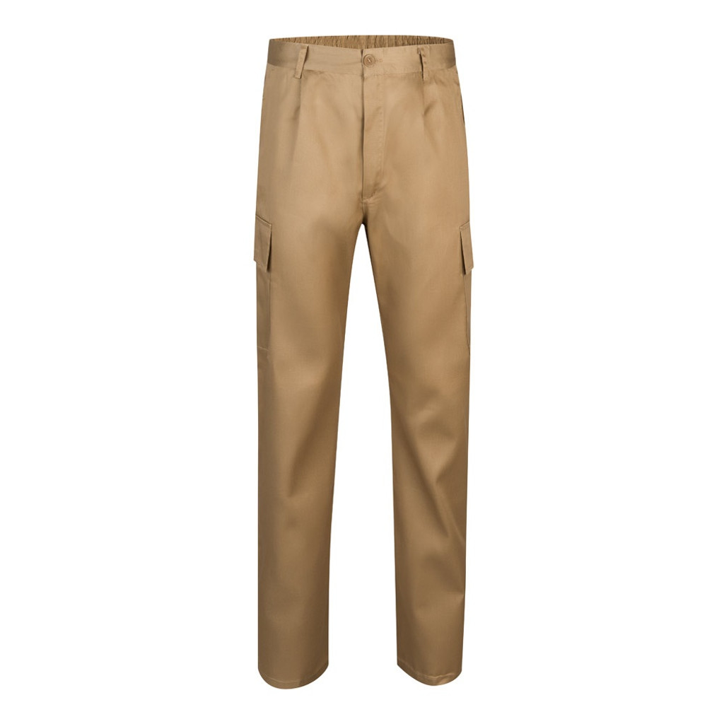 VL AINE. Παντελόνι twill με πολλές τσέπες (190g/m²), από βαμβάκι (20%) και πολυεστέρα (80%)