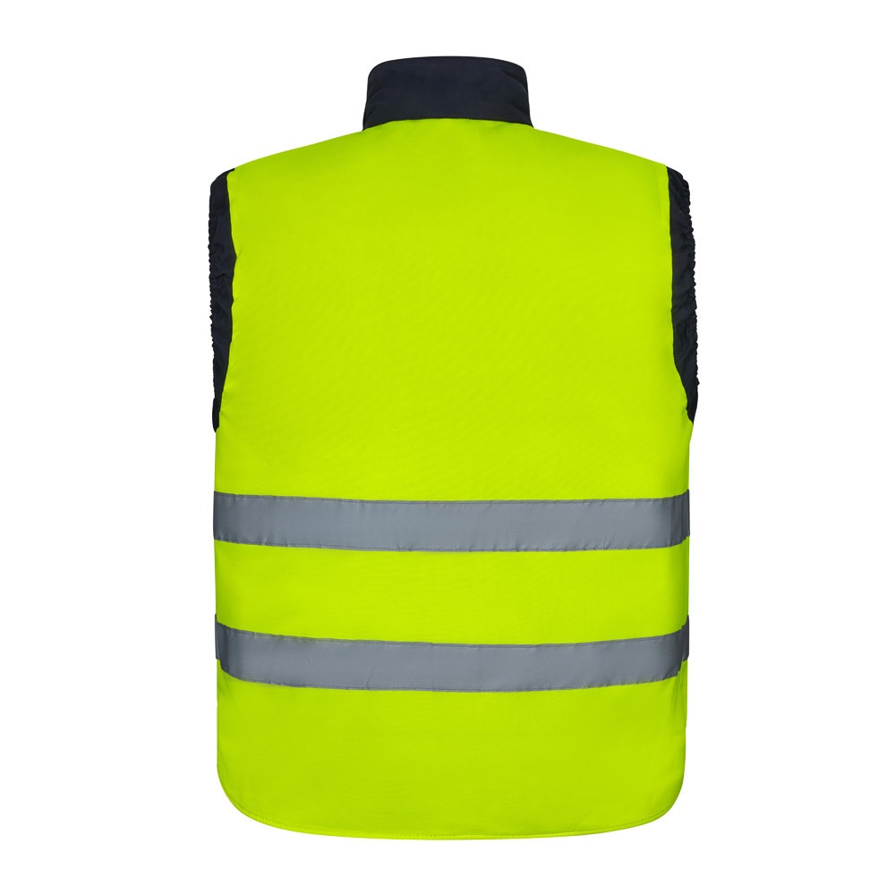 VL DIANA. Γιλέκο με επένδυση (220g/m²), αναστρέψιμο και με πολλές τσέπες, από πολυεστέρα (100%), με φερμουάρ και αναστρέψιμο puller