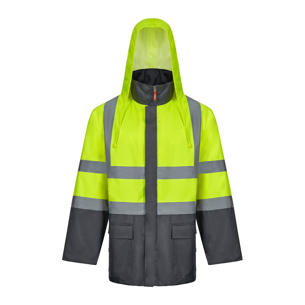 VL JUNO LARGE. Δίχρωμο πανωφόρι 4 σε 1 (180g/m²), από πολυεστέρα (100%) με επίστρωση PU