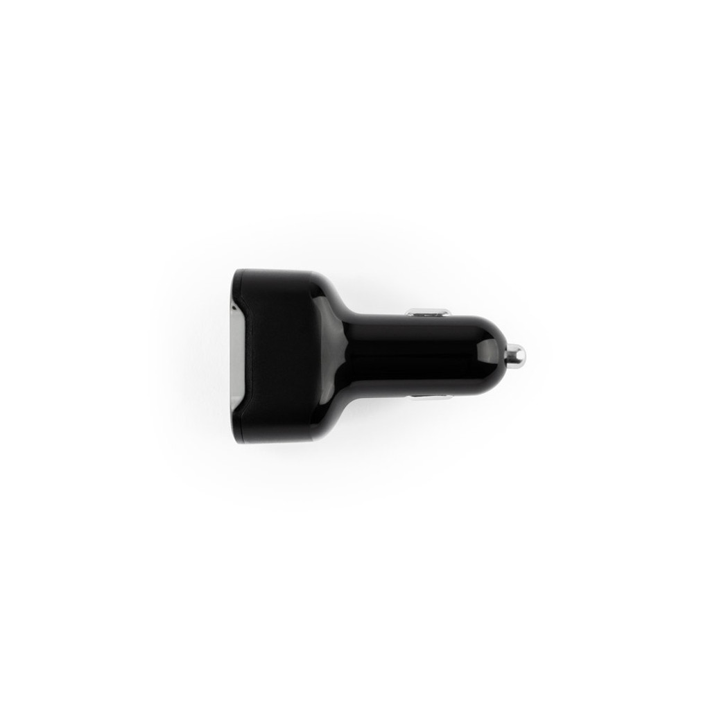 DIRAC. Προσαρμογέας αναπτήρα τσιγάρου με θύρα USB-A 18W και USB-C 20W από 100% rABS