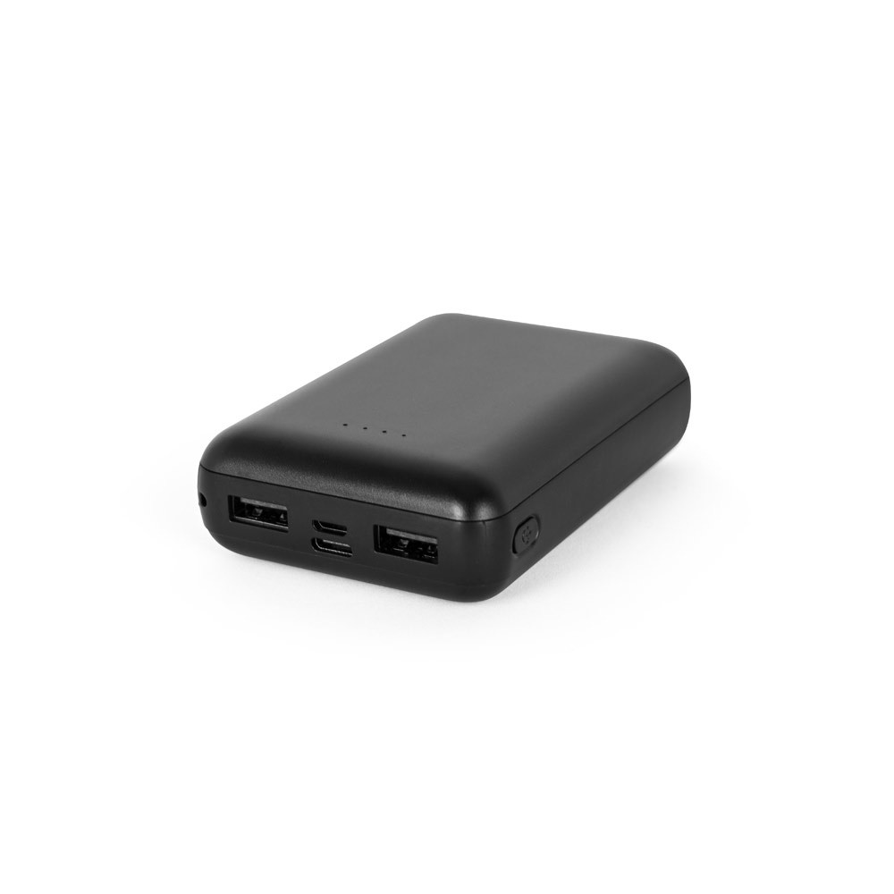 LEAKEY 10. Power bank 10'000 mAh από ανακυκλωμένο ABS (100% rABS)