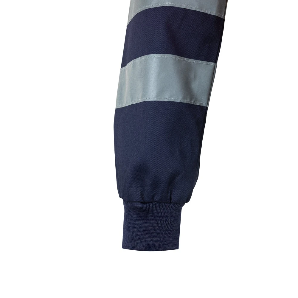 VL NEPTUNE. Δίχρωμη ζακέτα twill (210g/m²) από πολυεστέρα (80%) και βαμβάκι (20%)