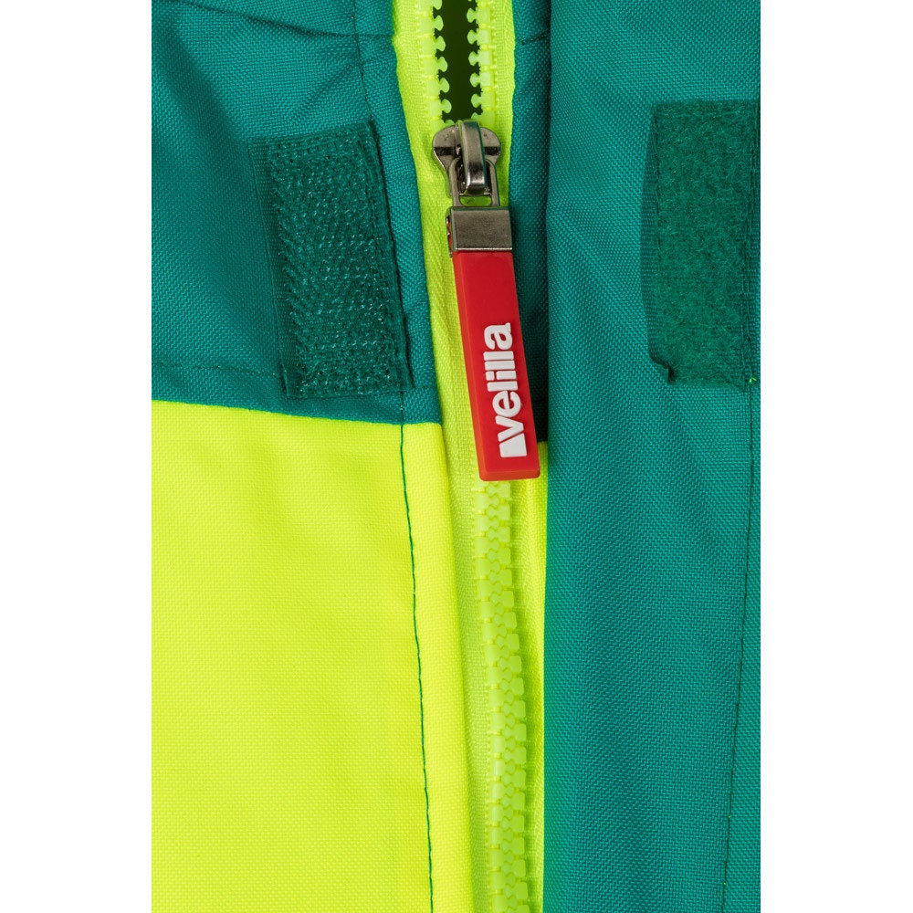 VL JUPITER. Δίχρωμη ζακέτα με ενίσχυση (180g/m²) από πολυεστέρα (100%), με επίστρωση PU