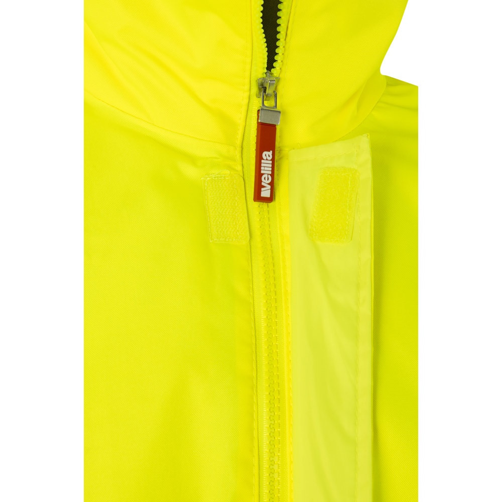 VL THEMIS LARGE. Δίχρωμη ζακέτα (190g/m²), από πολυεστέρα (100%), με επίστρωση PU