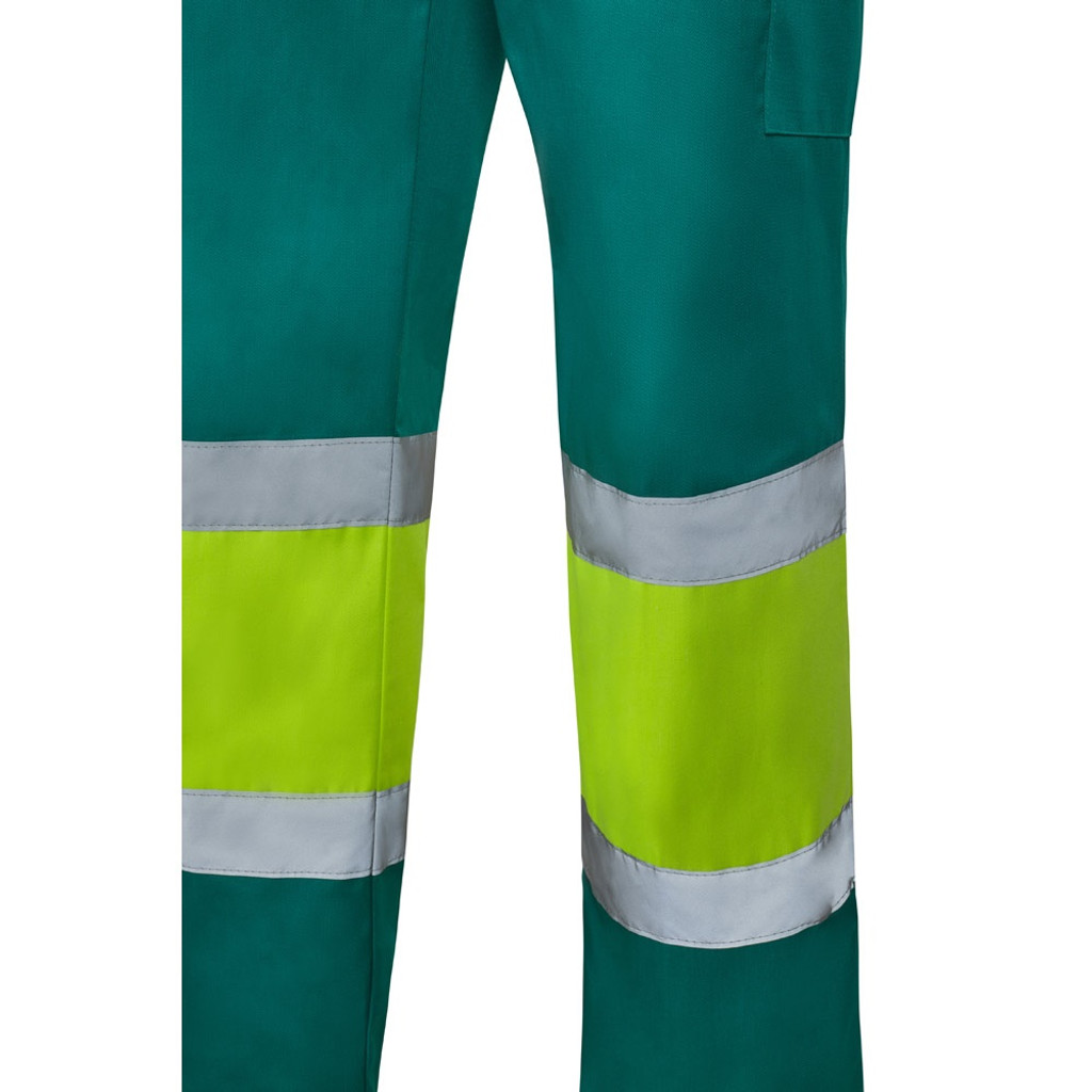 VL ARTEMIS. Δίχρωμο παντελόνι, από twill (190g/m²), από βαμβάκι (20%) και πολυεστέρα (80%)