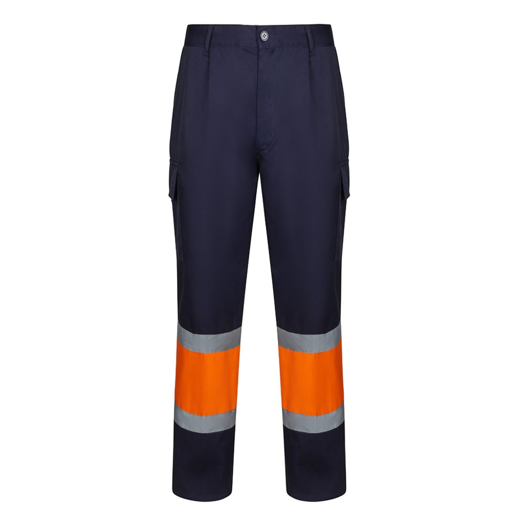 VL ARTEMIS. Δίχρωμο παντελόνι, από twill (190g/m²), από βαμβάκι (20%) και πολυεστέρα (80%)