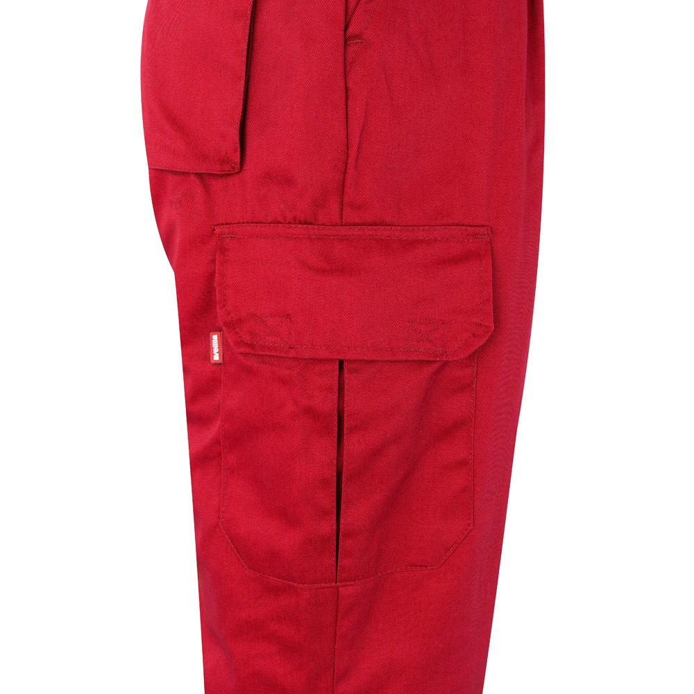 VL ATHENA. Δίχρωμο παντελόνι twill (210g/m²), με επένδυση, πολλές τσέπες, από βαμβάκι (20%) και πολυεστέρα (80%)