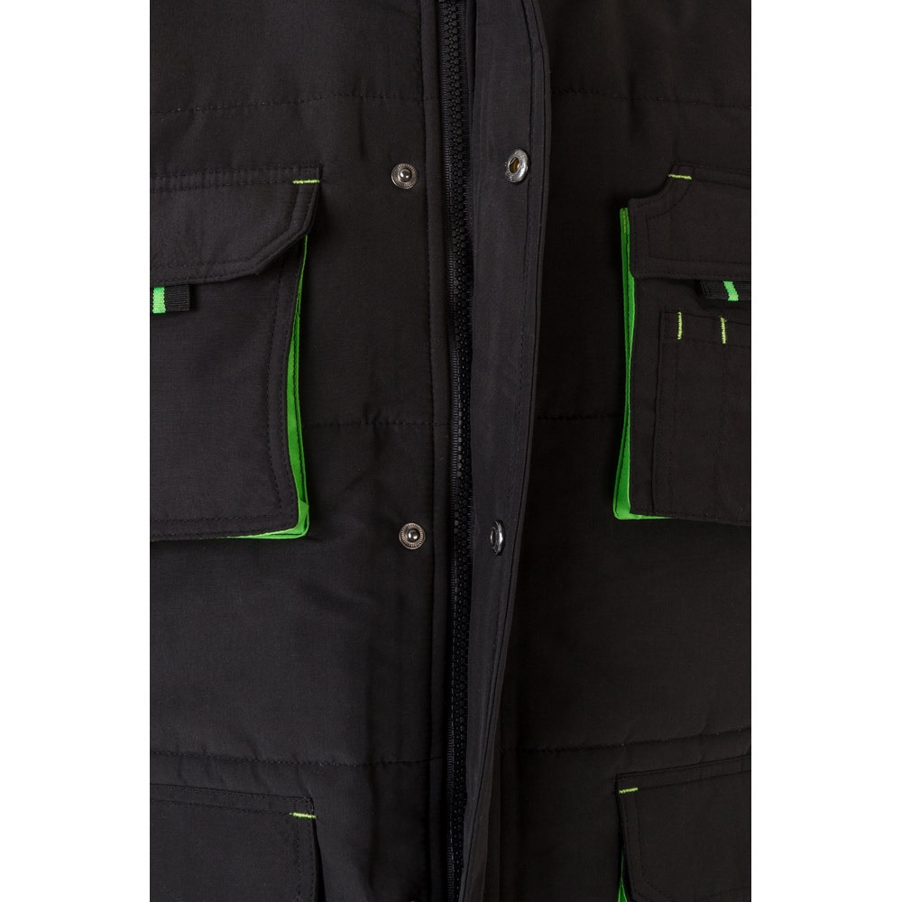 VL NERGAL. Γιλέκο με επένδυση, δίχρωμο, με πολλές τσέπες (120g/m²), από πολυεστέρα (100%)