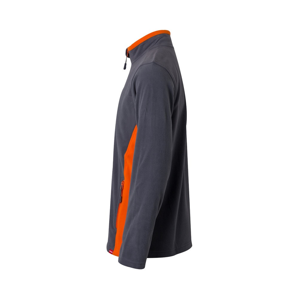 VL GERAS. Δίχρωμο fleece μπουφάν (220g/m²) από πολυεστέρα (100%)