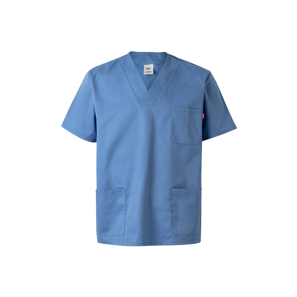 VL ILLAPA. Τουίλ τουνίκ (190g/m²) με κοντά μανίκια, από πολυεστέρα (65%) και βαμβάκι (35%)
