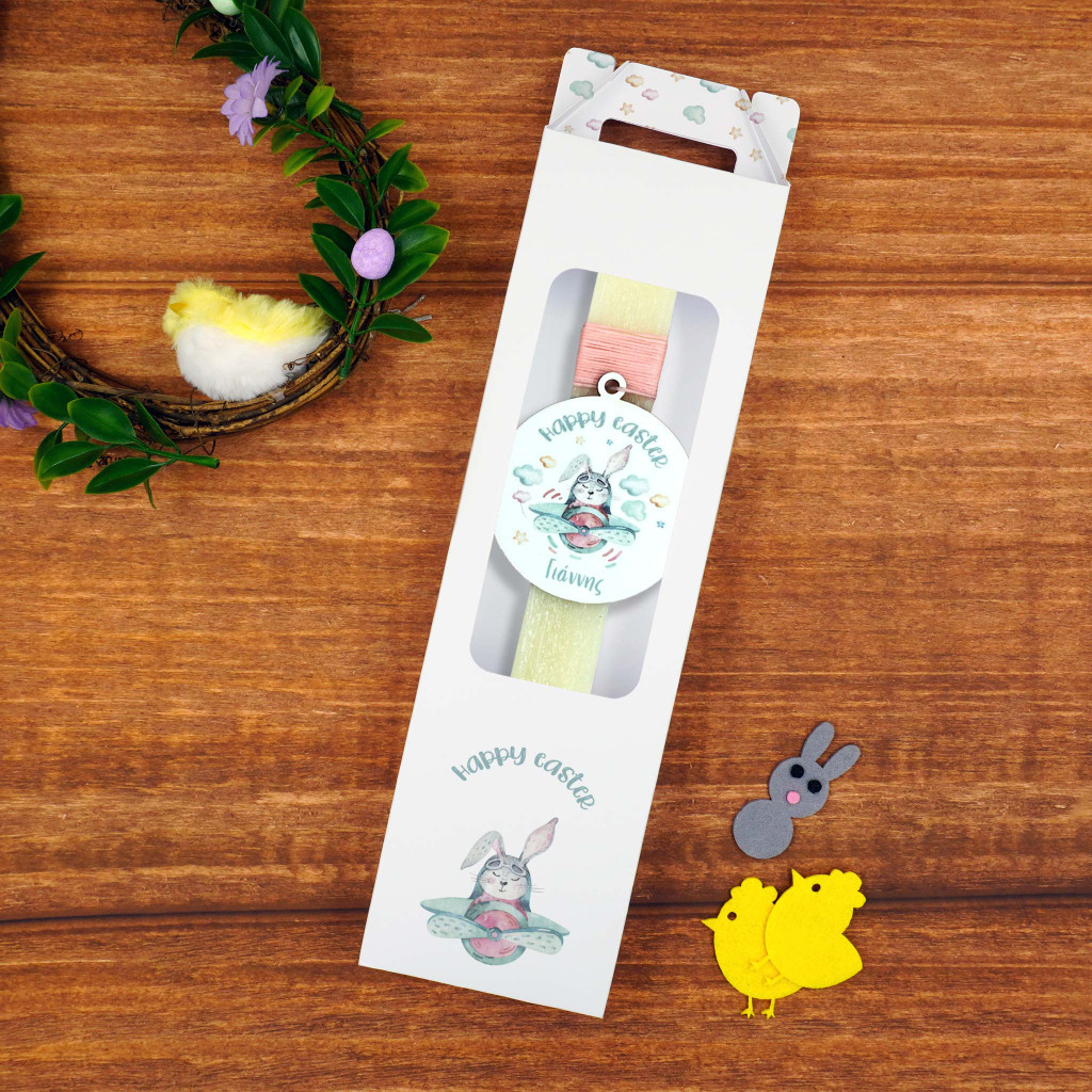 Λαμπάδα Bunny on an Airplane