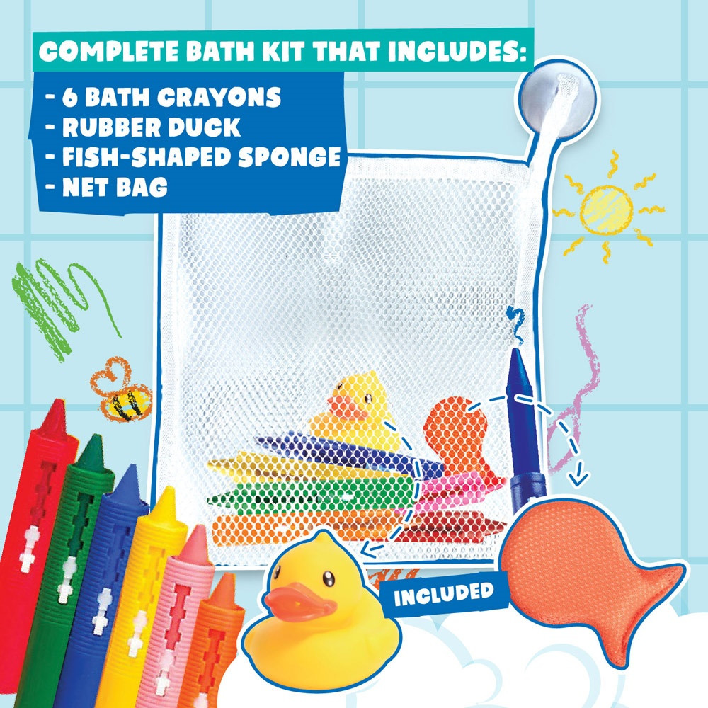 BATH CRAYONS. Εκπαιδευτικά παιχνίδια για παιδιά