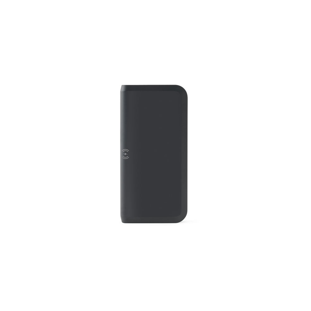 BECKER 10. Power bank 10'000 mAh από ανακυκλωμένο ABS (100% rABS) με ασύρματο φορτιστή 15W