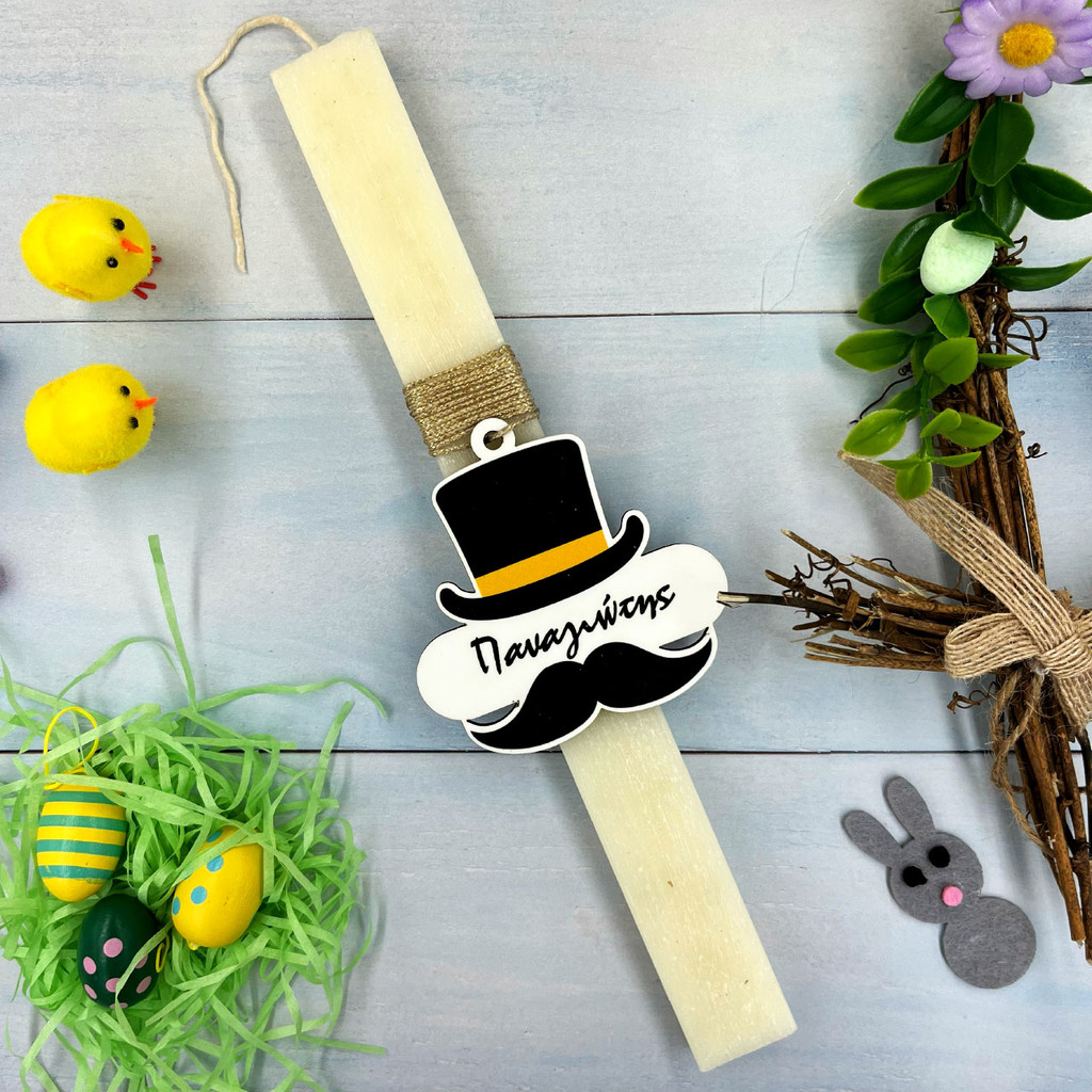 Λαμπάδα Black Mustache