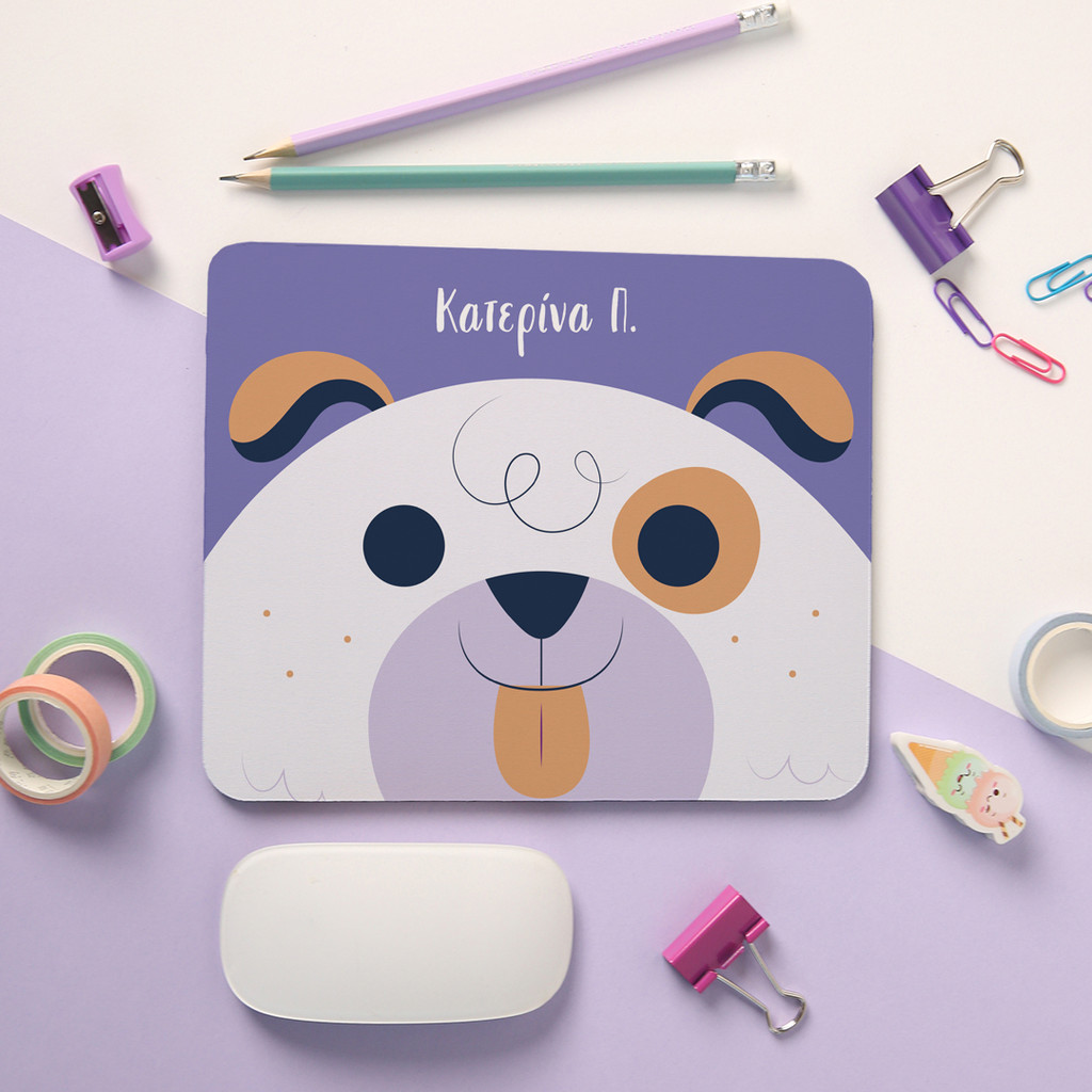 Mouse Pad Happy Dog