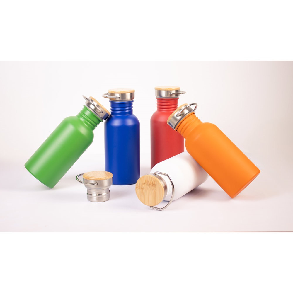 EWING. Μπουκάλι από ανοξείδωτο ατσάλι (90% ανακυκλωμένο) με μονό τοίχωμα