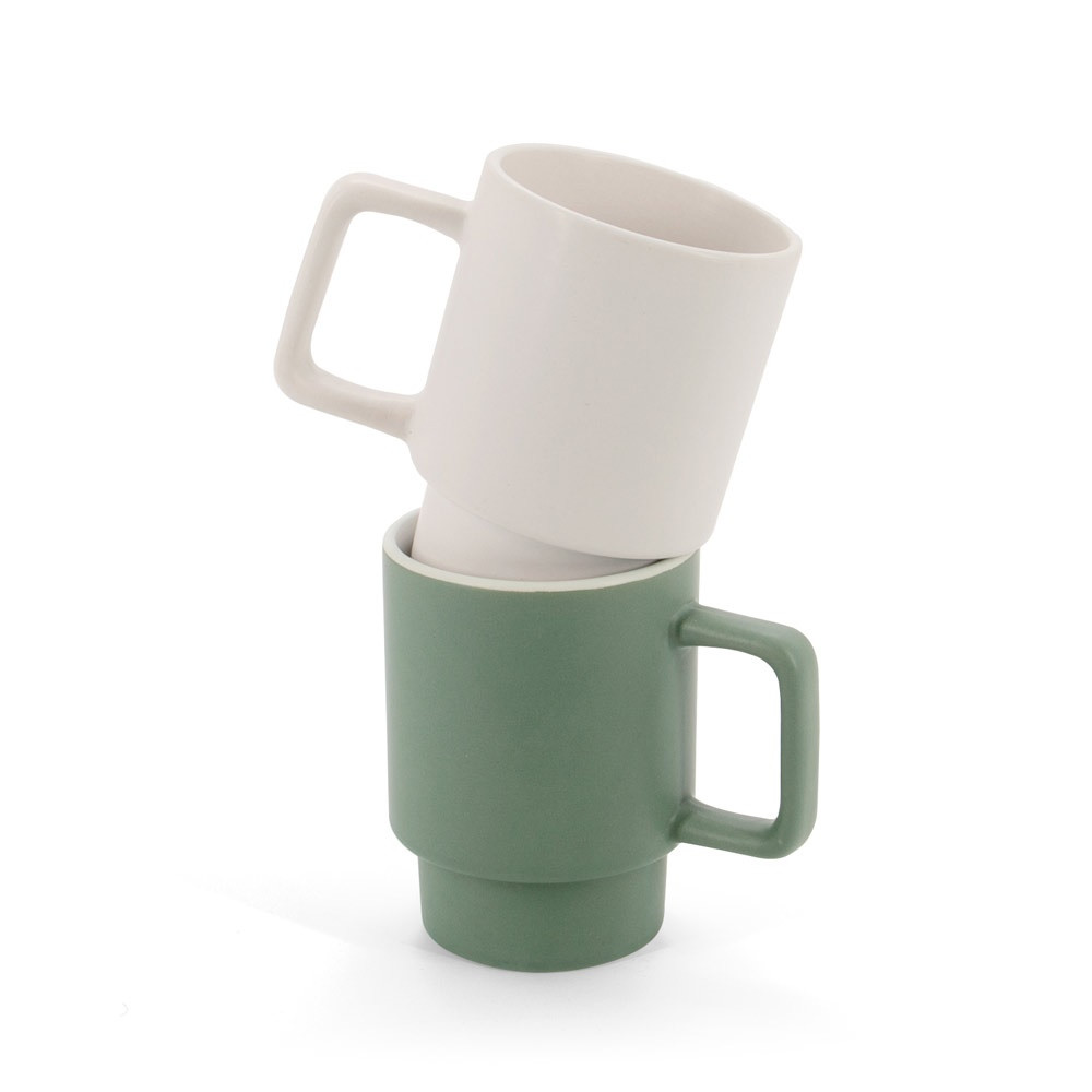 KUERTEN. Κεραμική κούπα με ματ φινίρισμα, 330 mL