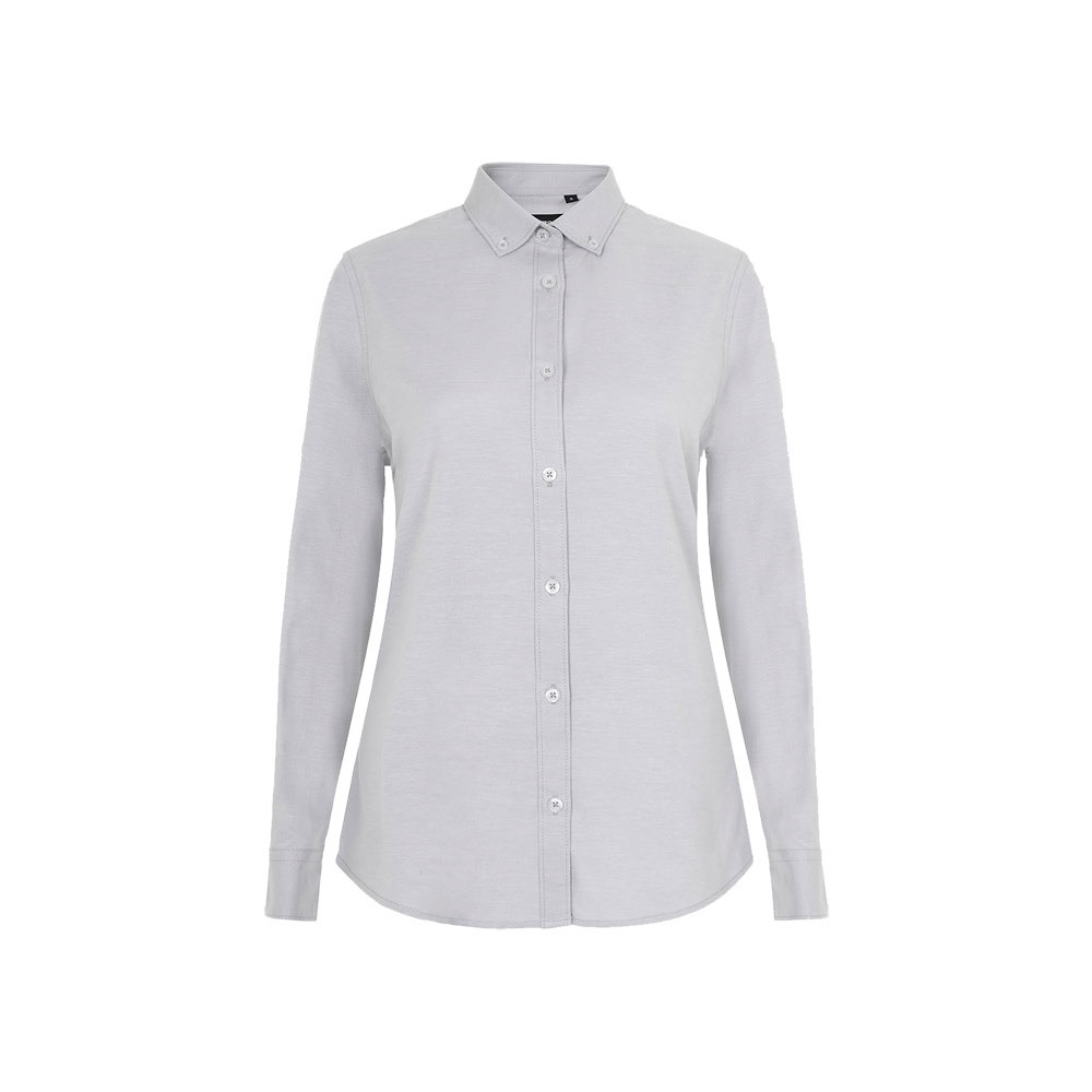 VL PRITHVI WOMEN. Γυναικείο πουκάμισο Oxford (180 g/m²) από βαμβάκι (50%), πολυεστέρα (45%) και ελαστάνη (5%)
