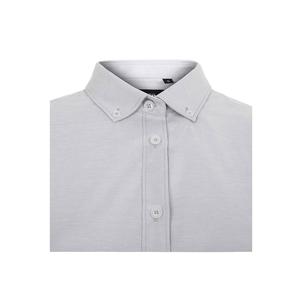VL PRITHVI WOMEN. Γυναικείο πουκάμισο Oxford (180 g/m²) από βαμβάκι (50%), πολυεστέρα (45%) και ελαστάνη (5%)