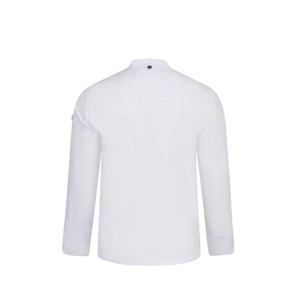 VL AGNI. Unisex σακάκι κουζίνας (190 g/m²) από βαμβάκι (35%) και ανακυκλωμένο πολυεστέρα (65%)