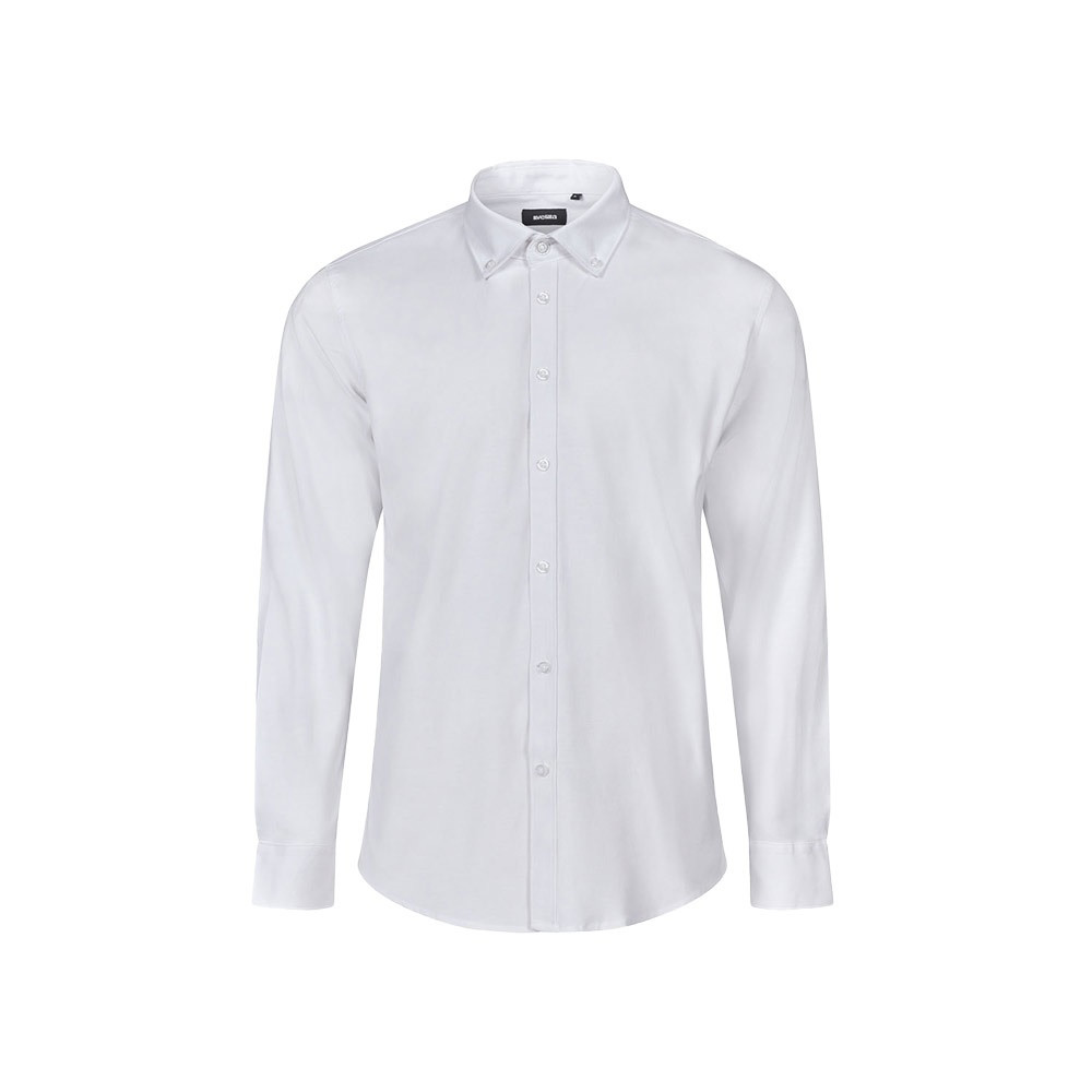 VL PRITHVI MAN. Ανδρικό πουκάμισο Oxford (180 g/m²) από βαμβάκι (50%), πολυεστέρα (45%) και ελαστάνη (5%)