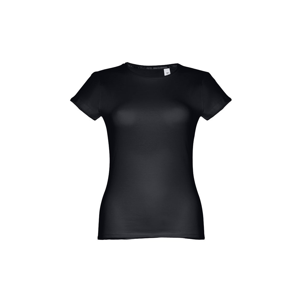 THC SOFIA. Γυναικείο βαμβακερό T-shirt με ζώνη